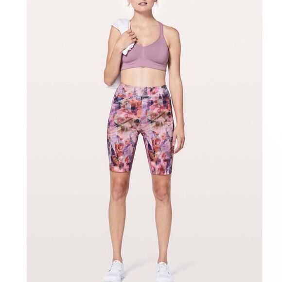 Lululemon On Pace Short 10" Sun Dazed Multi Pink - Picture 8 of 16